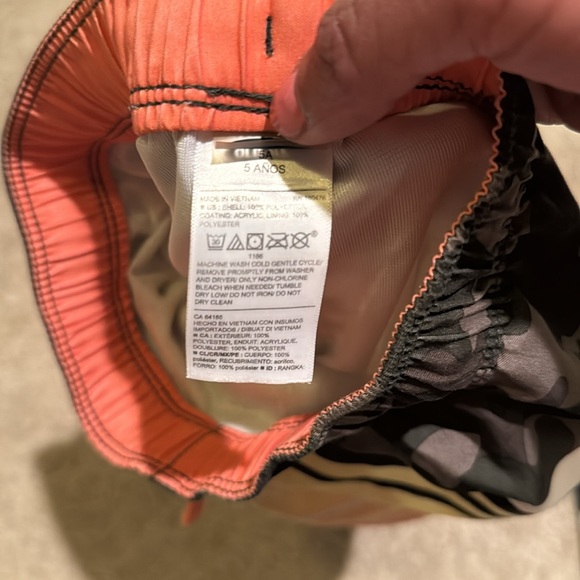 Kids Multicolor Swim Shorts. 2 items. EUC. - Picture 7 of 16